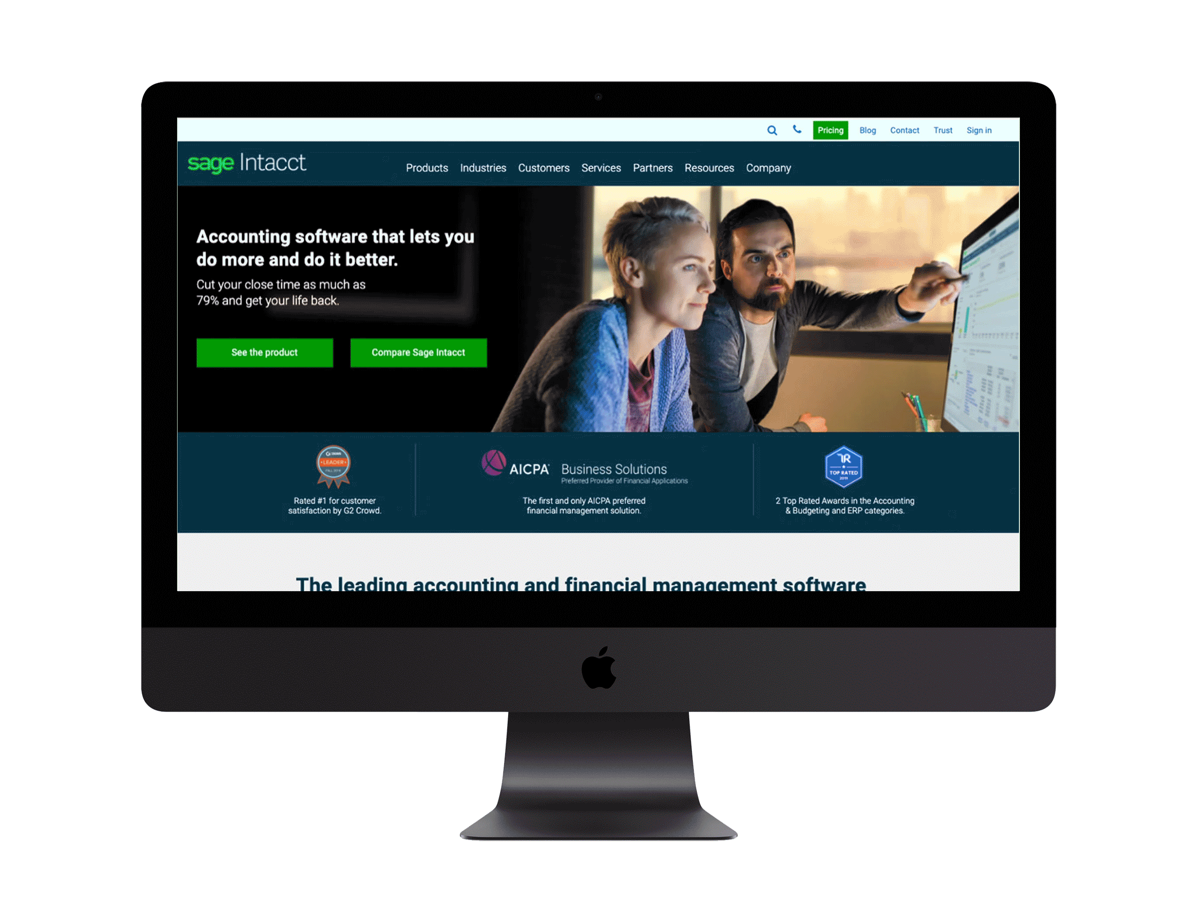 Sage Intacct Home Page