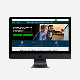 Sage Intacct Home Page 2019