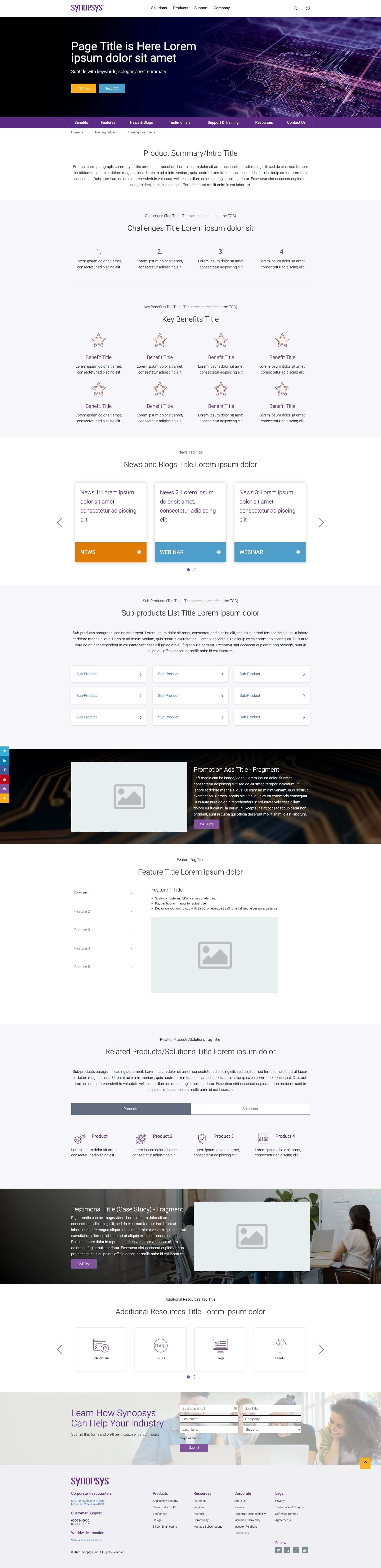 synopsys new navigation